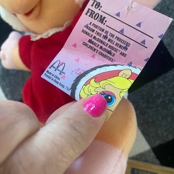 Vintage 1987 baby miss piggy new with tag - Picture 4 of 6